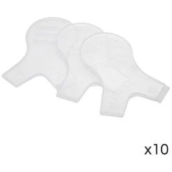 10 Applicateurs Peignes Femme De Caractère