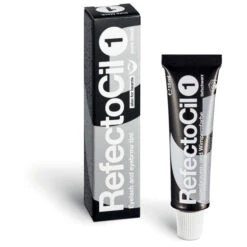 Teinture Cils & Sourcils Noir Profond N°1 RefectoCil 15ml